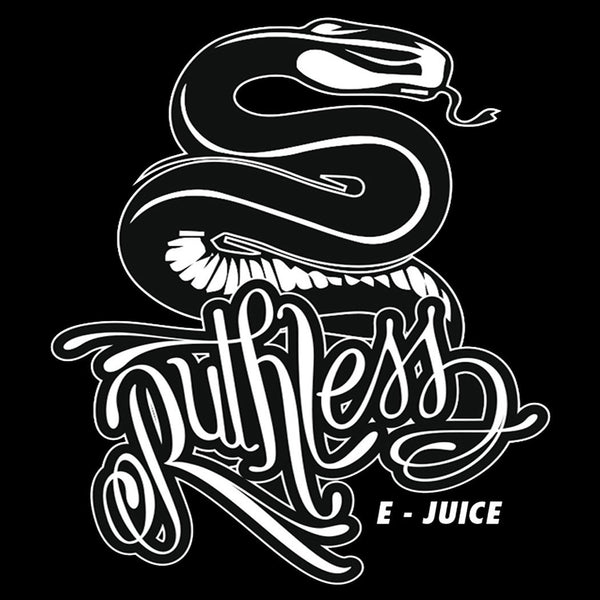 Ruthless E-Juice U.S.A. Sold in the UK by The Vapour Bar.