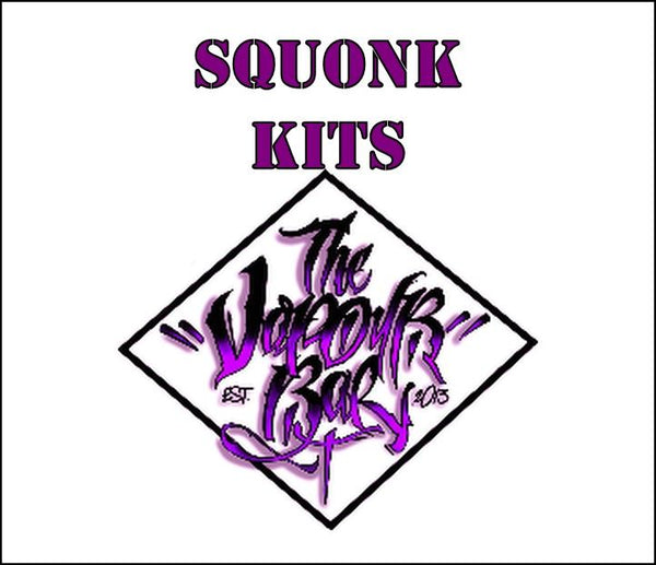 Squonk Kits EXPERIENCED VAPERS SHOULD USE THESE PRODUCTS USING THE CORRECT `TOOLS` AND `OHMS METERS` (Resistance Checking Meter) Sold in the UK by The Vapour Bar UK