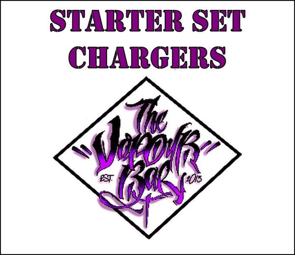 Chargers For The eGo Style Set Ups Sold in the UK by The Vapour Bar. 