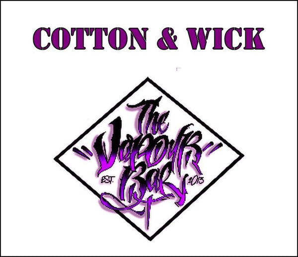 Cotton / Wick  Sold in the UK by The Vapour Bar.