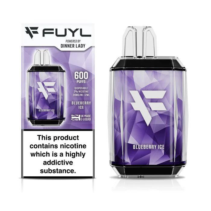 Fuyl 600 Puff 20mg Disposable Vape By Dinner Lady