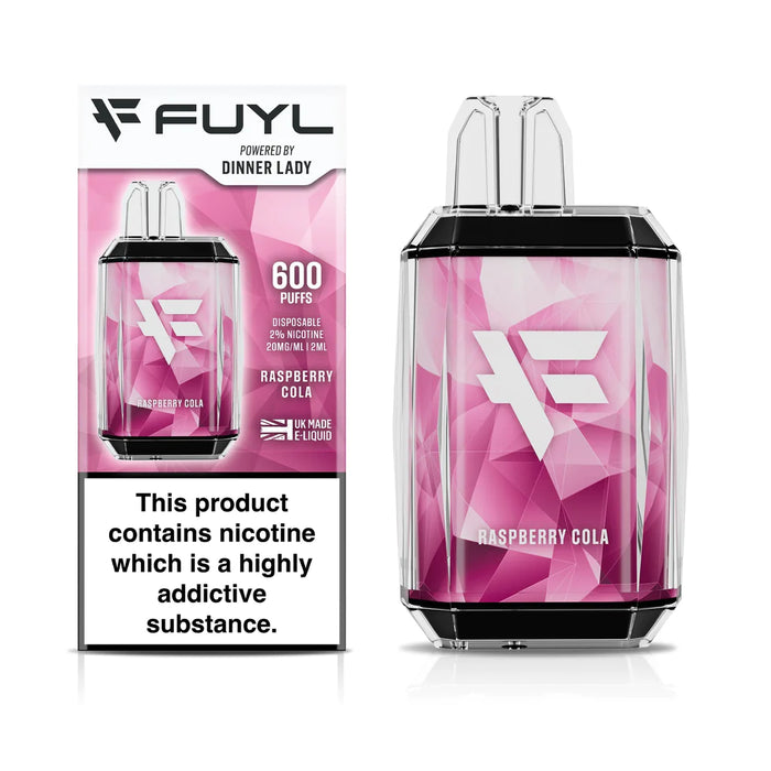 Fuyl 600 Puff 20mg Disposable Vape By Dinner Lady