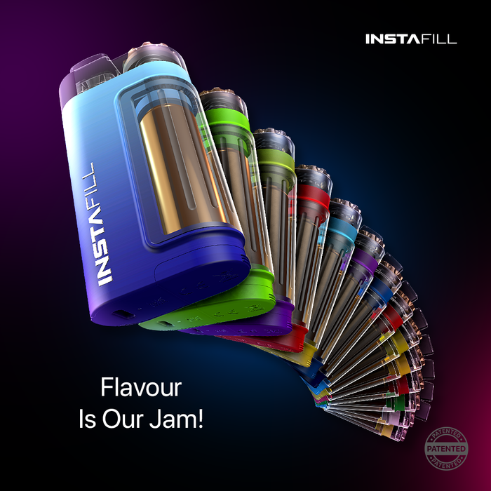 Instafill 3500 Pre-Filled Disposable Pod Vape Kit The Vapour Bar Instafill 3500 Pre-Filled Disposable Pod Vape Kit The Vapour Bar