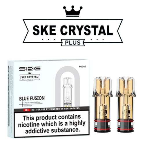 Crystal Plus Pre-Filled Pod By SKE (pack of 2) UK