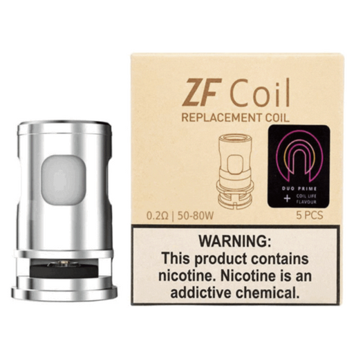 5 pack of ZF 0.2 ohm sub ohm coils by Innokin.