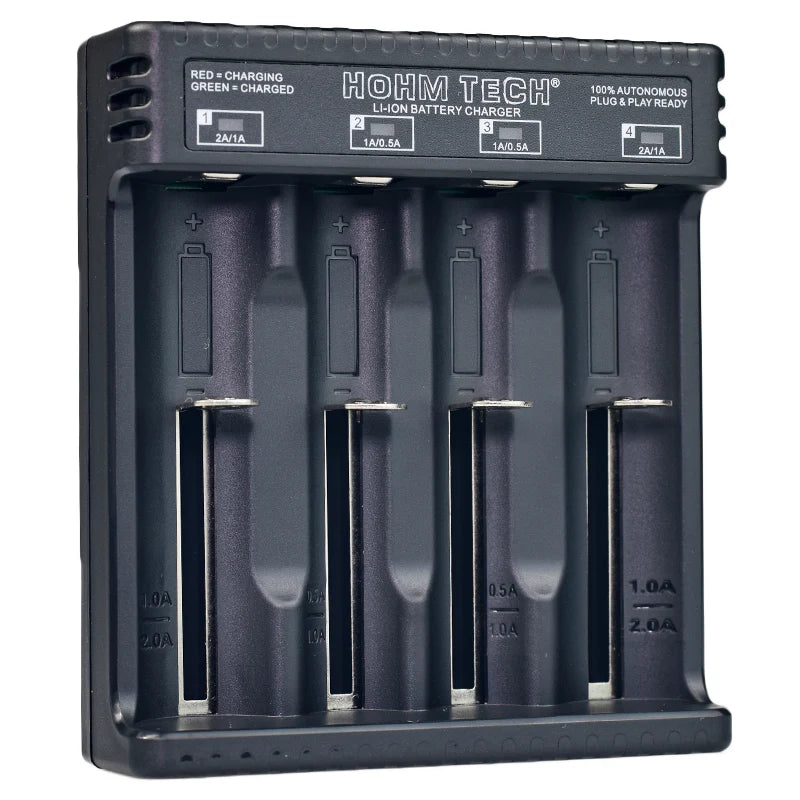 Hohm School 4a 4 Bay Battery Charger by Hohm Tech UK