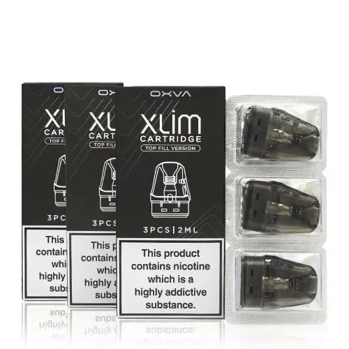 V3 Top Fill Replacement Pods For Xlim SQ Pro By OXVA (pack of 3) UK