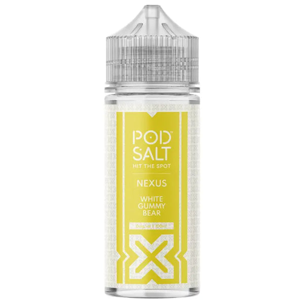 Nexus White Gummy Bear 100ml By Pod Salt UK