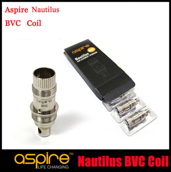 Nautilus BVC Replacement Coils By Aspire