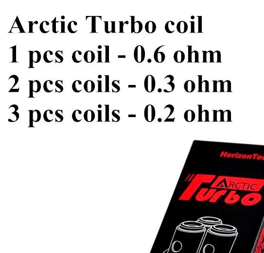 Arctic Turbo Replacement Coil By Horizon Tech