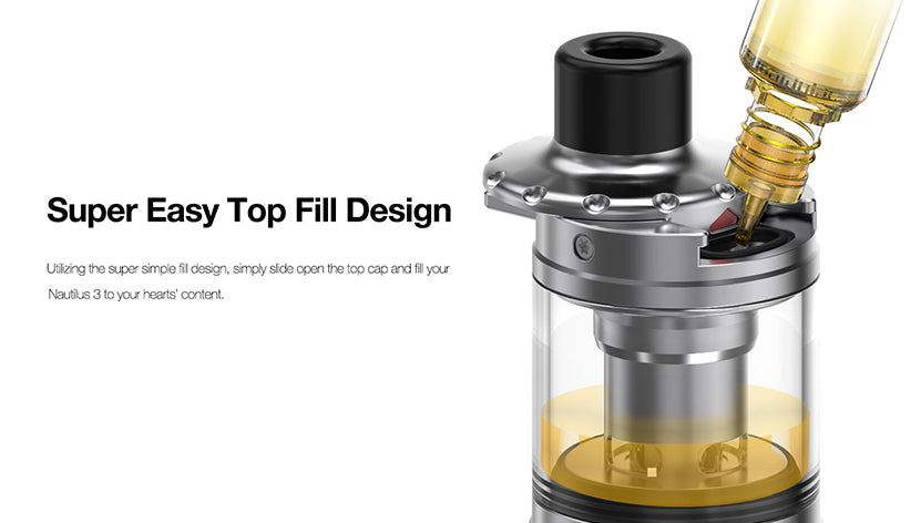 Nautilus 3 Tank By Aspire top fill UK