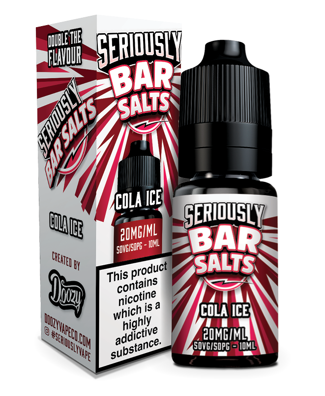 Cola Ice Nic Salt By Seriously Bar Salts UK