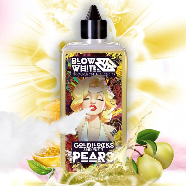 Goldilocks And The Three Pears 80ml By Blow White short fill UK