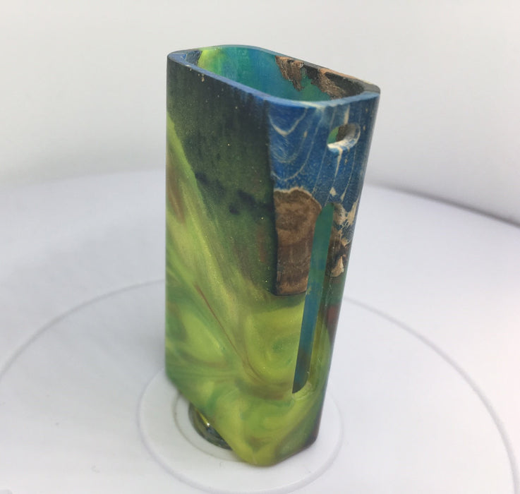 Icare 650mah Stab Wood Sleeve By Asmodus Hy+Yel+Blu