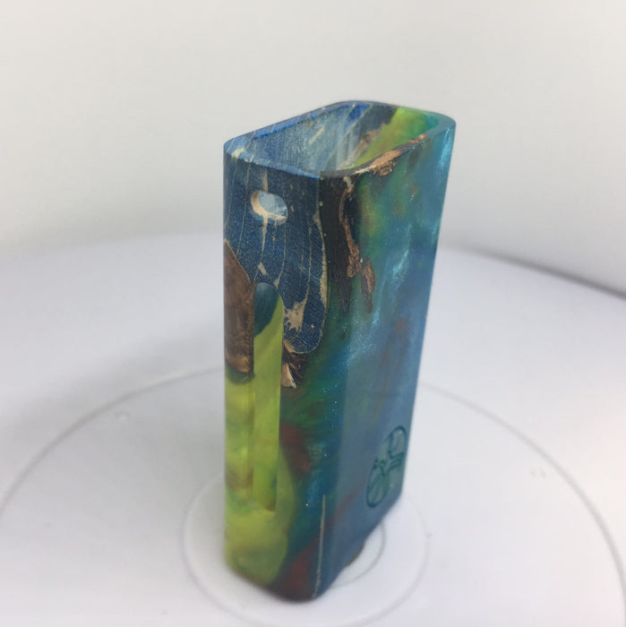 Icare 650mah Stab Wood Sleeve By Asmodus Hy+Yel+Blu