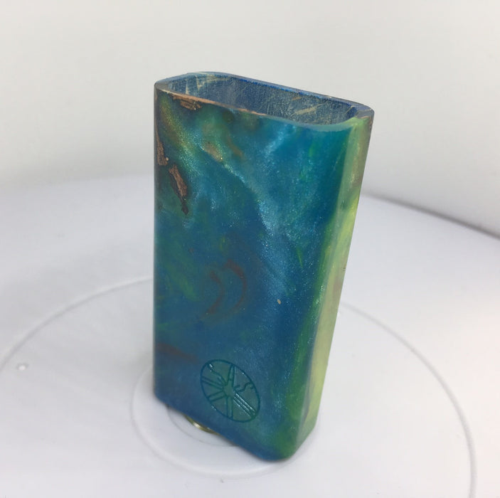 Icare 650mah Stab Wood Sleeve By Asmodus Hy+Yel+Blu