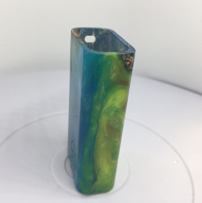 Icare 650mah Stab Wood Sleeve By Asmodus Hy+Yel+Blu