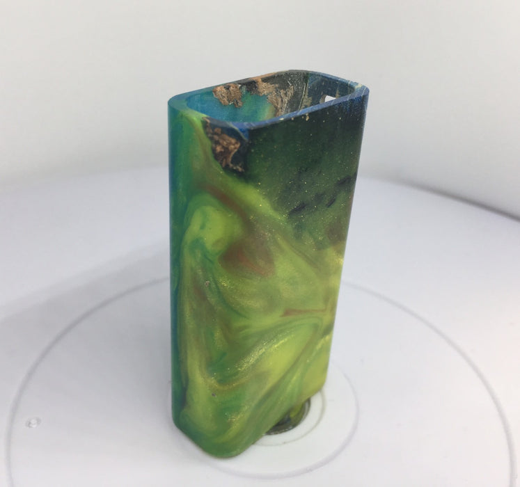 Icare 650mah Stab Wood Sleeve By Asmodus Hy+Yel+Blu