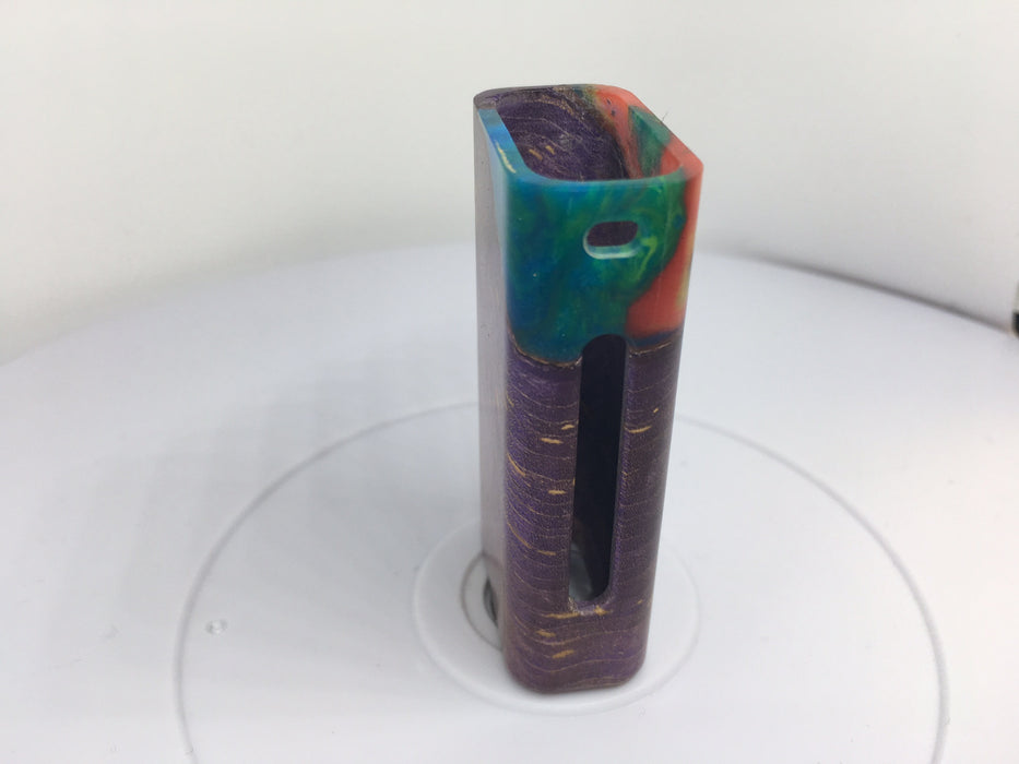 Icare 650mah Stab Wood Sleeve By Asmodus Hy+Pur+Blu