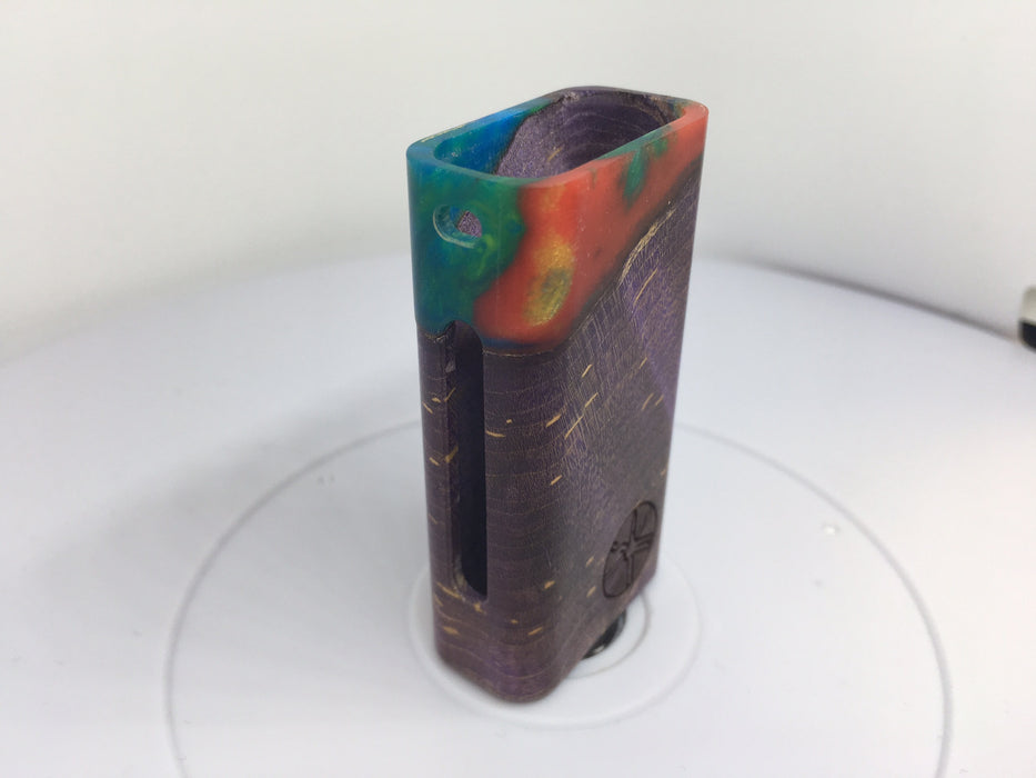 Icare 650mah Stab Wood Sleeve By Asmodus Hy+Pur+Blu