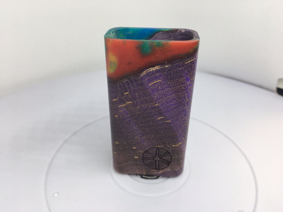 Icare 650mah Stab Wood Sleeve By Asmodus Hy+Pur+Blu