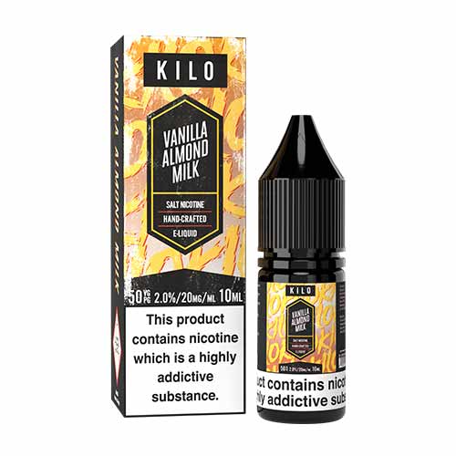 Vanilla Almond Milk Nic Salts By Kilo Eliquids UK