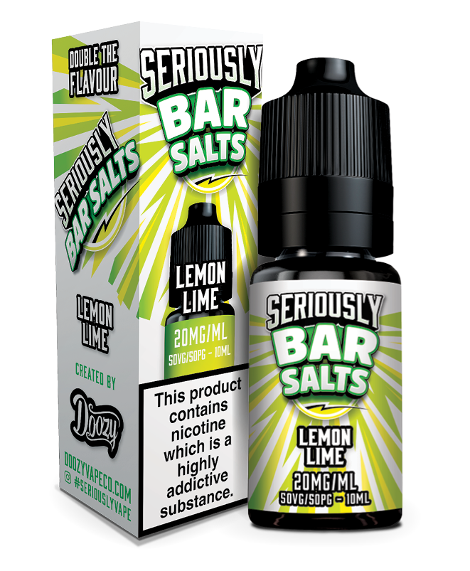 Lemon Lime Nic Salt By Seriously Bar Salts UK
