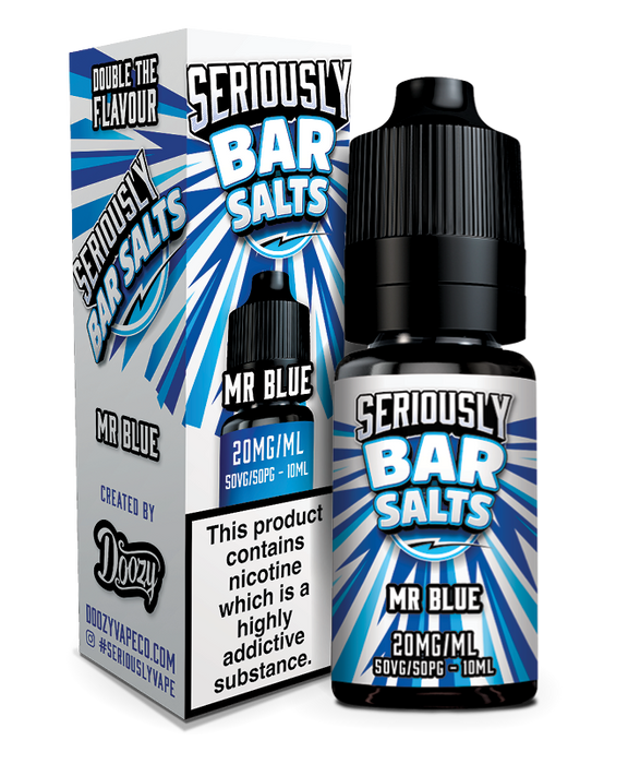 Mr Blue Nic Salt By Seriously Bar Salts UK