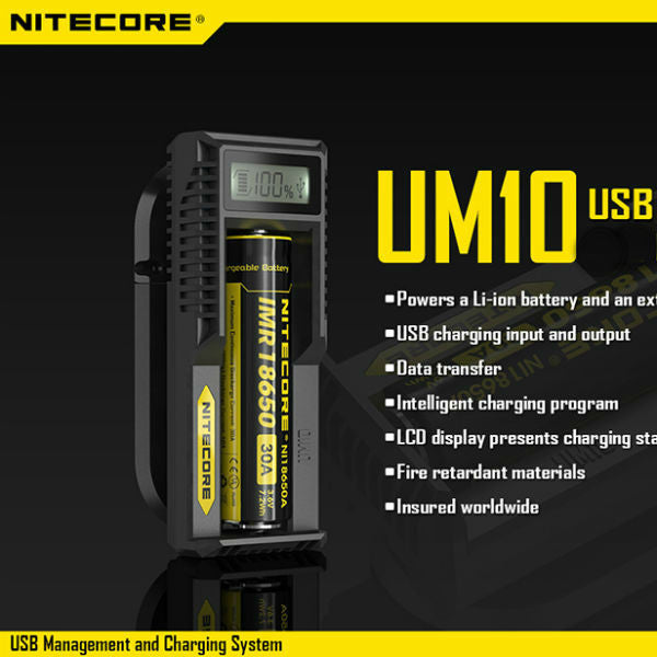 UM10 Charger By Nitecore