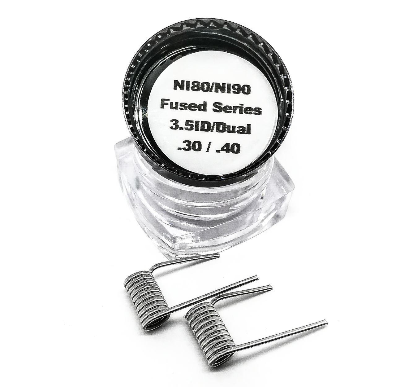 Ni80/Ni90 Fused Series Coils By The Kilted Devil handmade rda coils UK