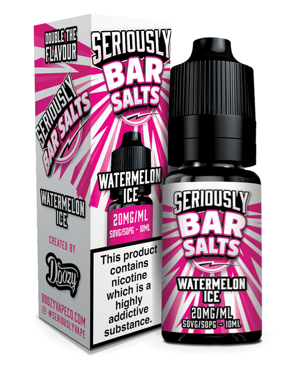 Watermelon Ice Nic Salt By Seriously Bar Salts UK