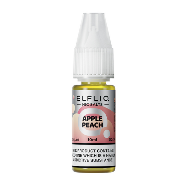 Apple Peach Elfliq Nic Salt by Elfbar UK