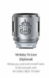TFV8 Baby & Big Baby Replacement Coils By Smok