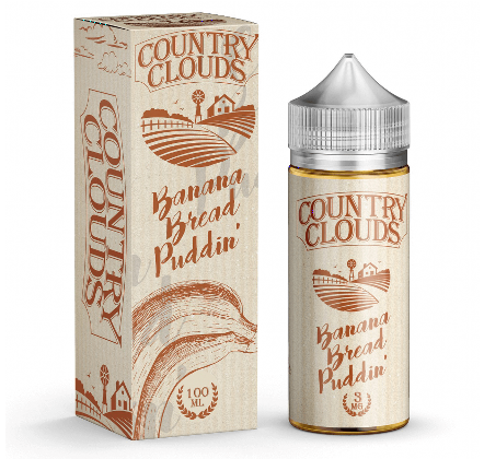 Banana Bread Puddin Country Clouds 100ml UK