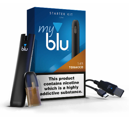 Introducing myblu™. Featuring a battery that lasts all day, and charges in 20 minutes you'll be ready for whatever the day brings you. Swap flavours with a click. With myblu™ Sold in The UK by The Vapour Bar UK .