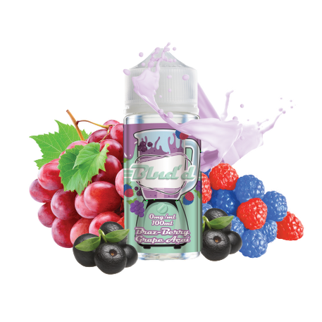 Brazberry Grape Acai By BLND'D 100ml UK