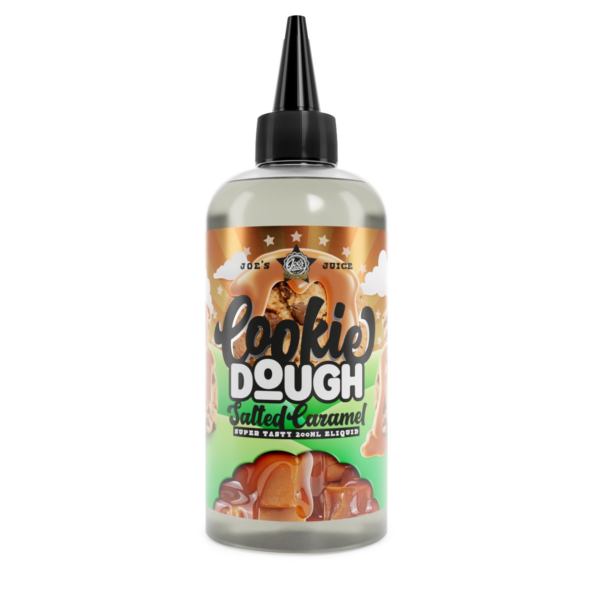 Cookie Dough Salted Caramel 200ml By Retro Joes short fill UK