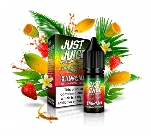 Strawberry & Curuba Nic Salt By Just Juice UK