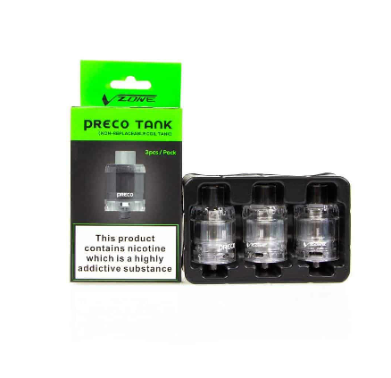 Preco Sub Ohm Disposable Tank By Vzone (3-Pack)