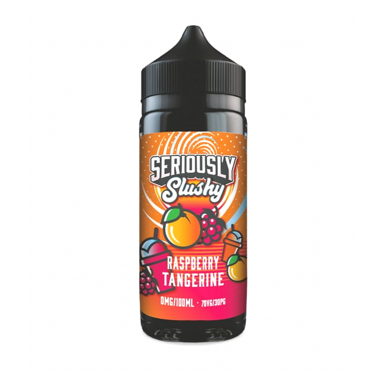 Raspberry Tangerine 100ml By Seriously Slushy short fill UK