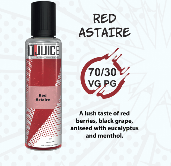 Red Astaire 50ml By T-Juice UK
