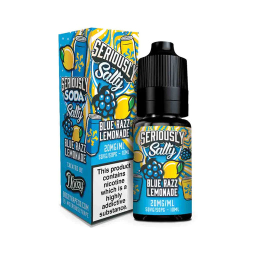 Blue Razz Lemonade Nic Salt By Seriously Salty UK