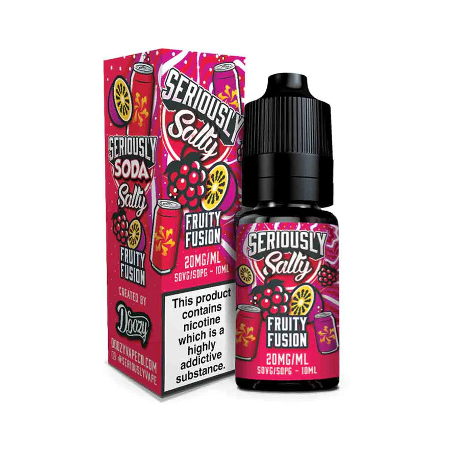 Fruity Fusion Nic Salt By Seriously Salty UK