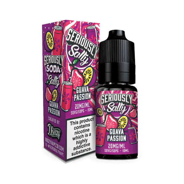 Guava Passion Nic Salt By Seriously Salty UK