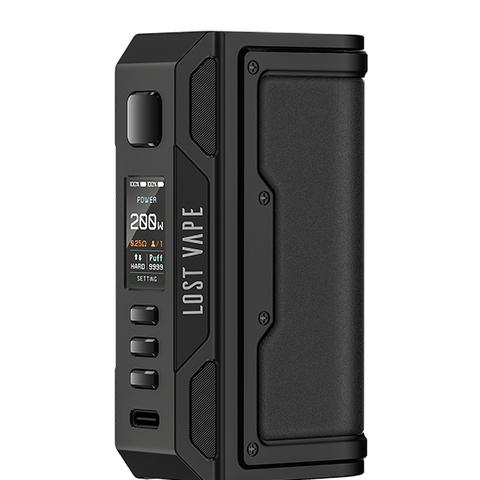 Black Calf Leather Thelema Quest 200w By Lost Vape UK