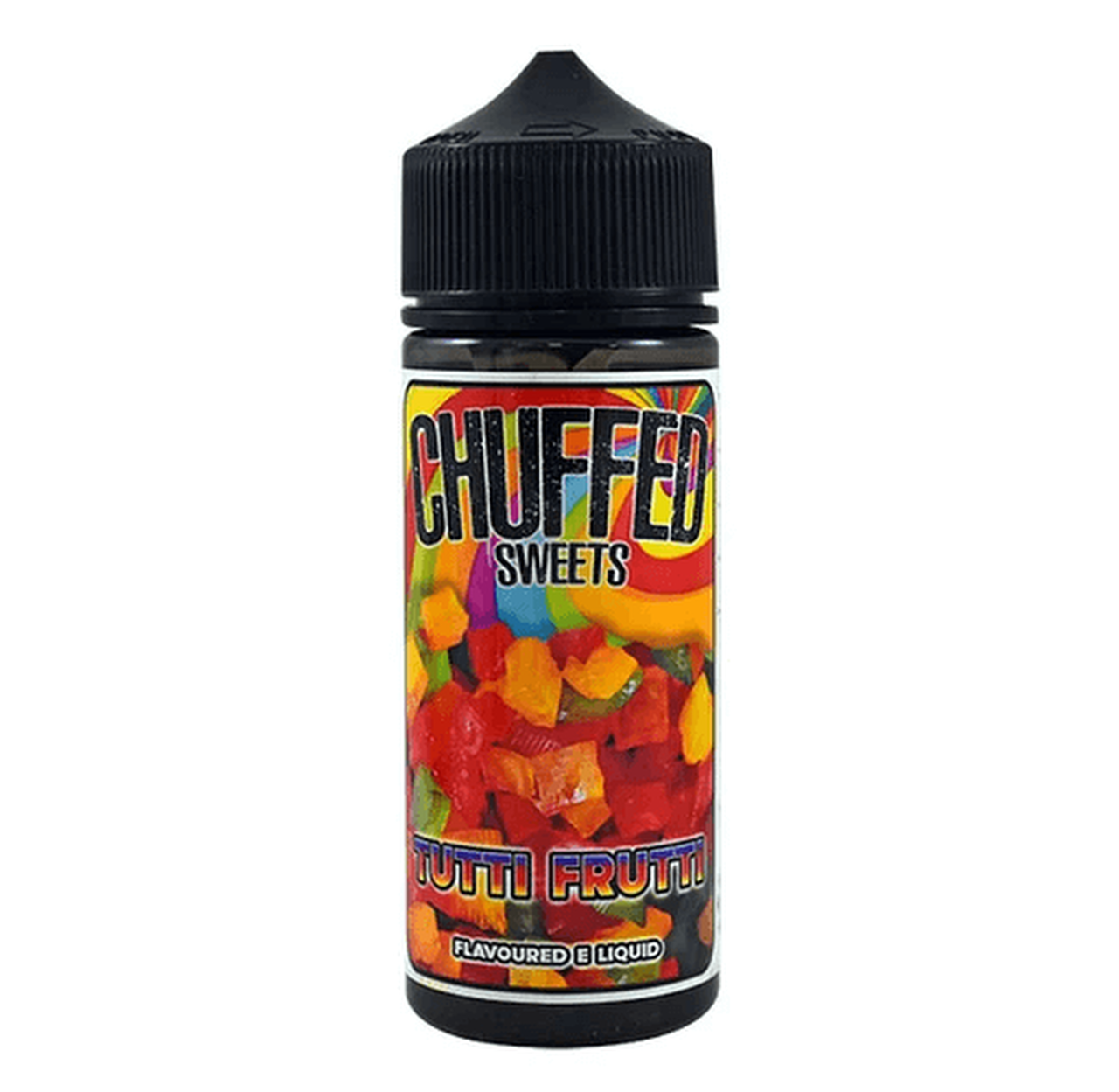Tutti Frutti 100ml By Chuffed Sweets short fill UK