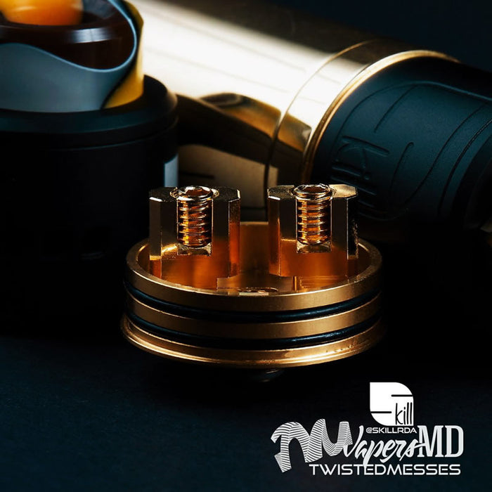 Skill Stainless Steel RDA By Vapers MD & Twisted Messes