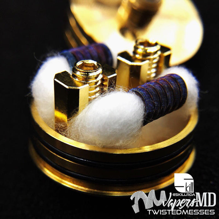 Skill Stainless Steel RDA By Vapers MD & Twisted Messes