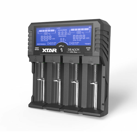 Xtar Dragon VP4 Plus Battery Charger and Analyser