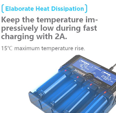 Xtar Dragon VP4 Plus Battery Charger and Analyser